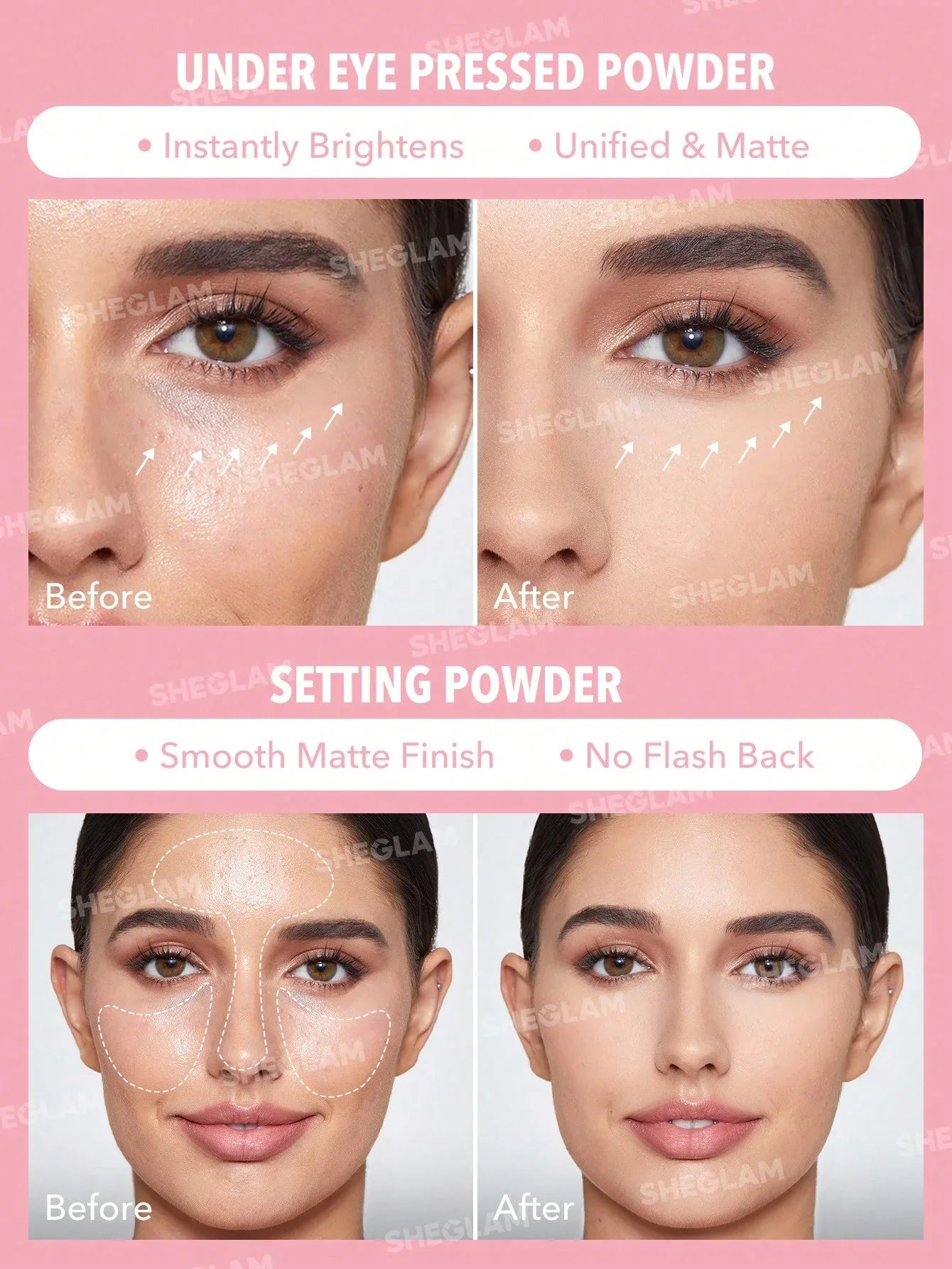 Shelgam | Face Setting Powder Duo-Bubblegum