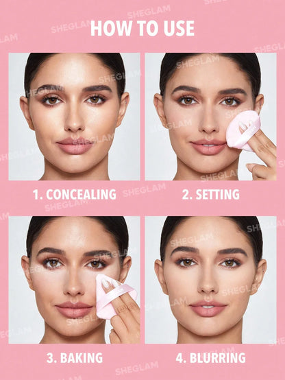 Shelgam | Face Setting Powder Duo-Bubblegum