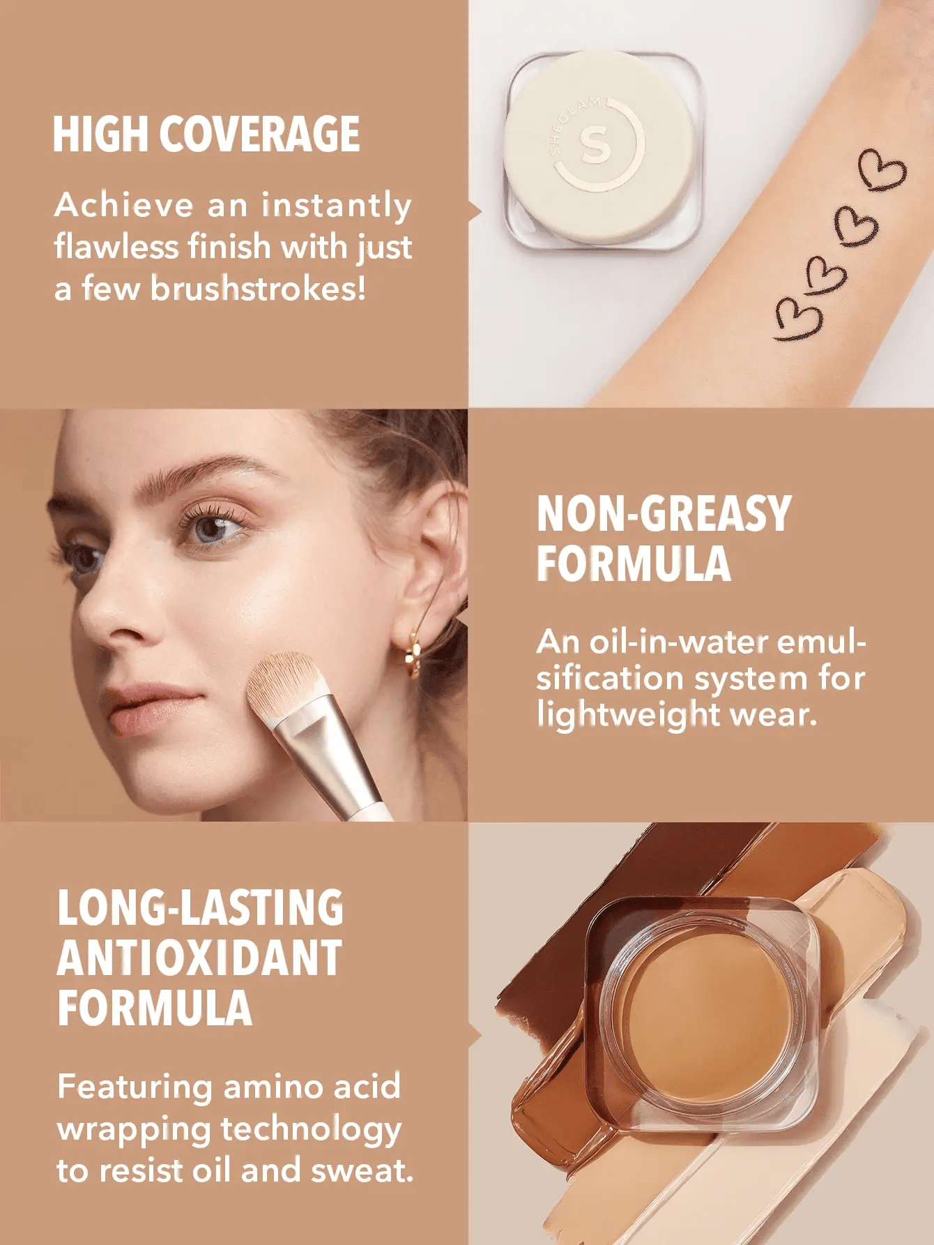 Shelgam | Full Coverage Foundation Balm