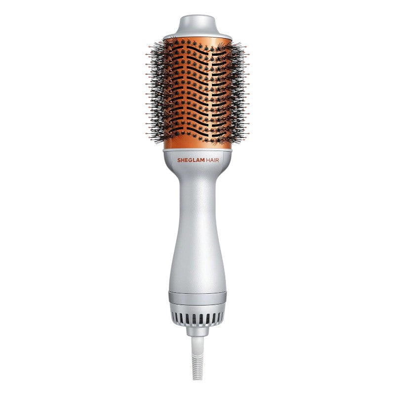 "Buy SHEGLAM Hair Blowout Bliss Volumizing Hot Air Brush in Pakistan – original 2-in-1 styling tool that dries, smooths, and adds volume for salon-quality blowouts at home."