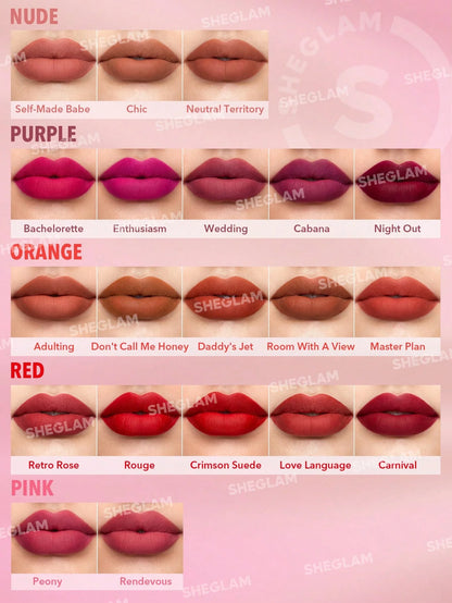 Sheglam | Matte Allure Lipstick