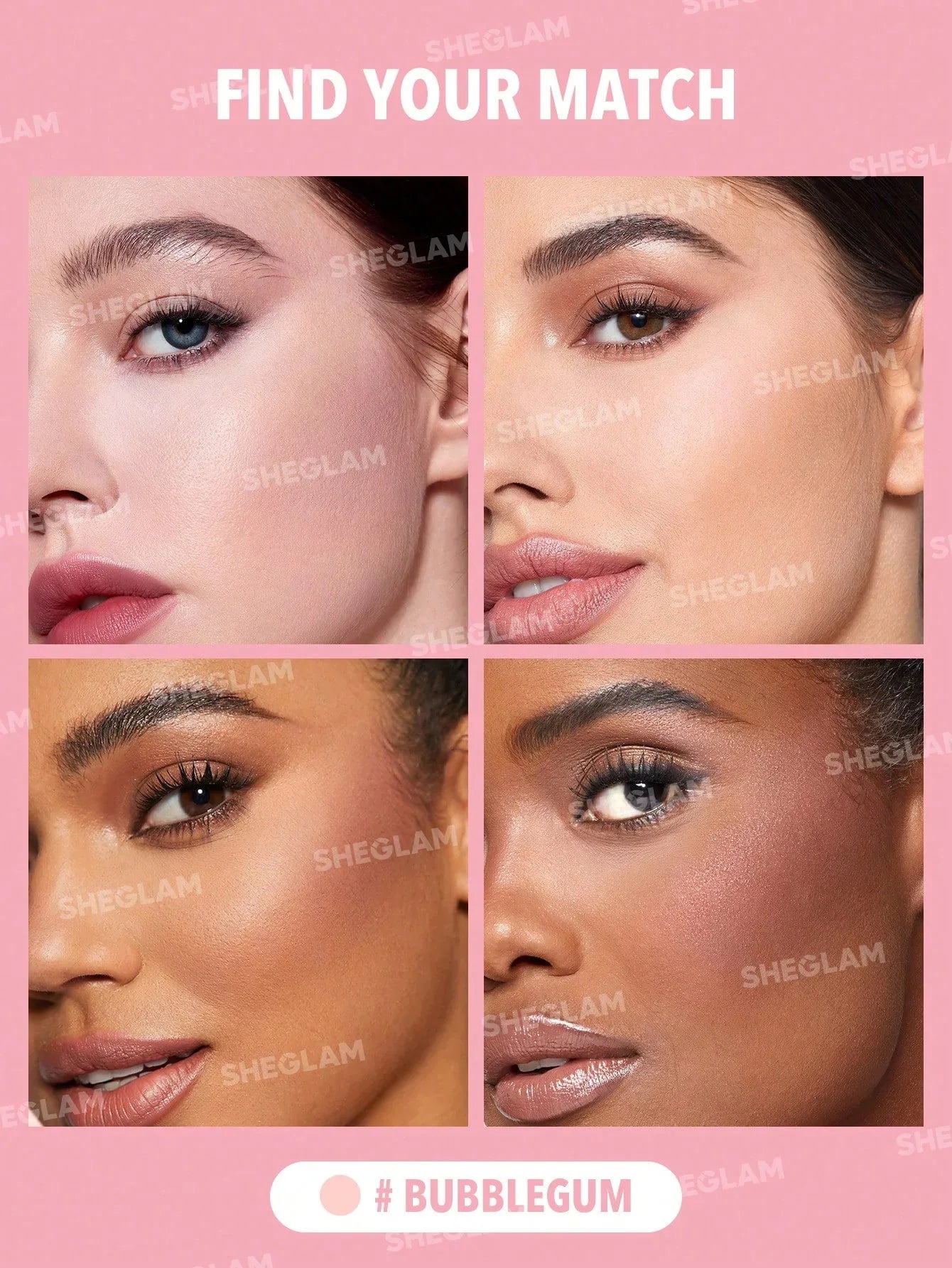 Shelgam | Face Setting Powder Duo-Bubblegum