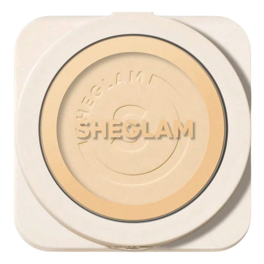 "Buy SHEGLAM Skin Focus High Coverage Powder Foundation in Pakistan – original full-coverage powder foundation that blurs imperfections, controls shine, and delivers a flawless matte finish."