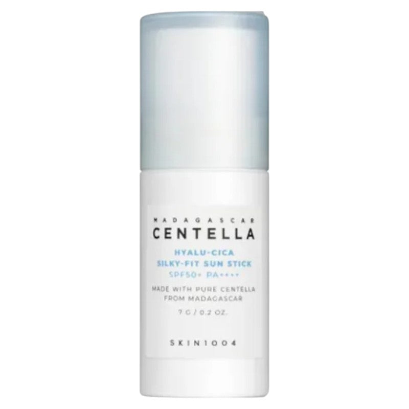 Buy Skin1004 Madagascar Centella Hyalu-Cica Silky-Fit Sun Stick Mini at best price in Pakistan – Korean sunscreen stick with hydrating and soothing protection for sensitive skin available online