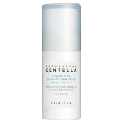 Buy Skin1004 Madagascar Centella Hyalu-Cica Silky-Fit Sun Stick Mini at best price in Pakistan – Korean sunscreen stick with hydrating and soothing protection for sensitive skin available online