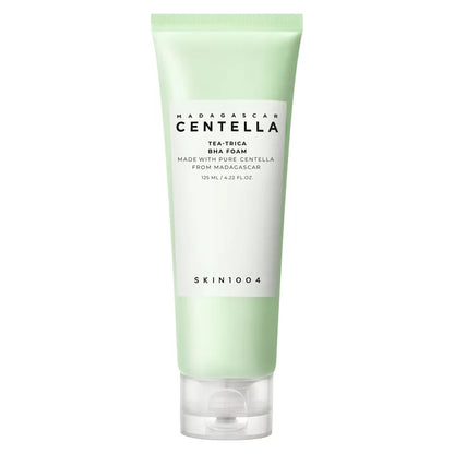 Buy Skin1004 Madagascar Centella Tea-trica BHA Foam at best price in Pakistan – Korean skincare exfoliating and hydrating foam cleanser for sensitive and acne-prone skin available online