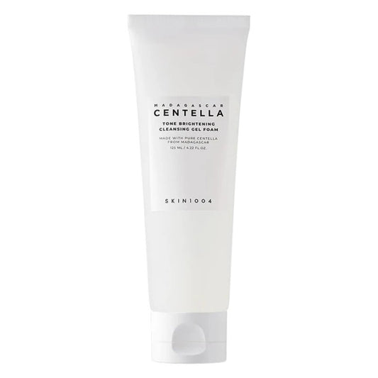 “SKIN1004 Madagascar Centella Tone Brightening Cleansing Gel Foam 125ml – gentle brightening face wash for clear and glowing skin available in Pakistan”
