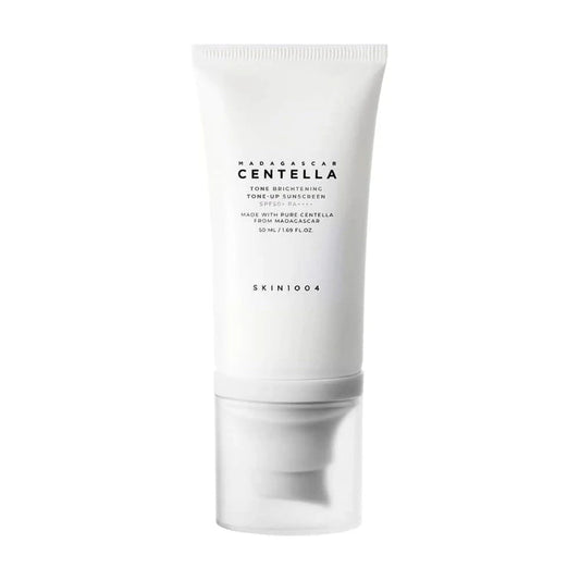 “SKIN1004 Madagascar Centella Tone Brightening Tone-Up Sunscreen 50ml – lightweight brightening SPF sunscreen for glowing skin available in Pakistan”