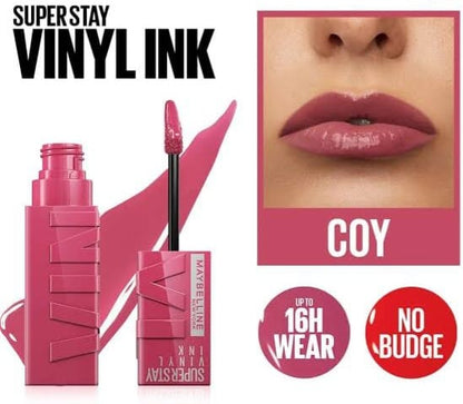 Maybelline | Super Stay Vinyle Ink Longwear Liquid Lipcolor | 20 Coy