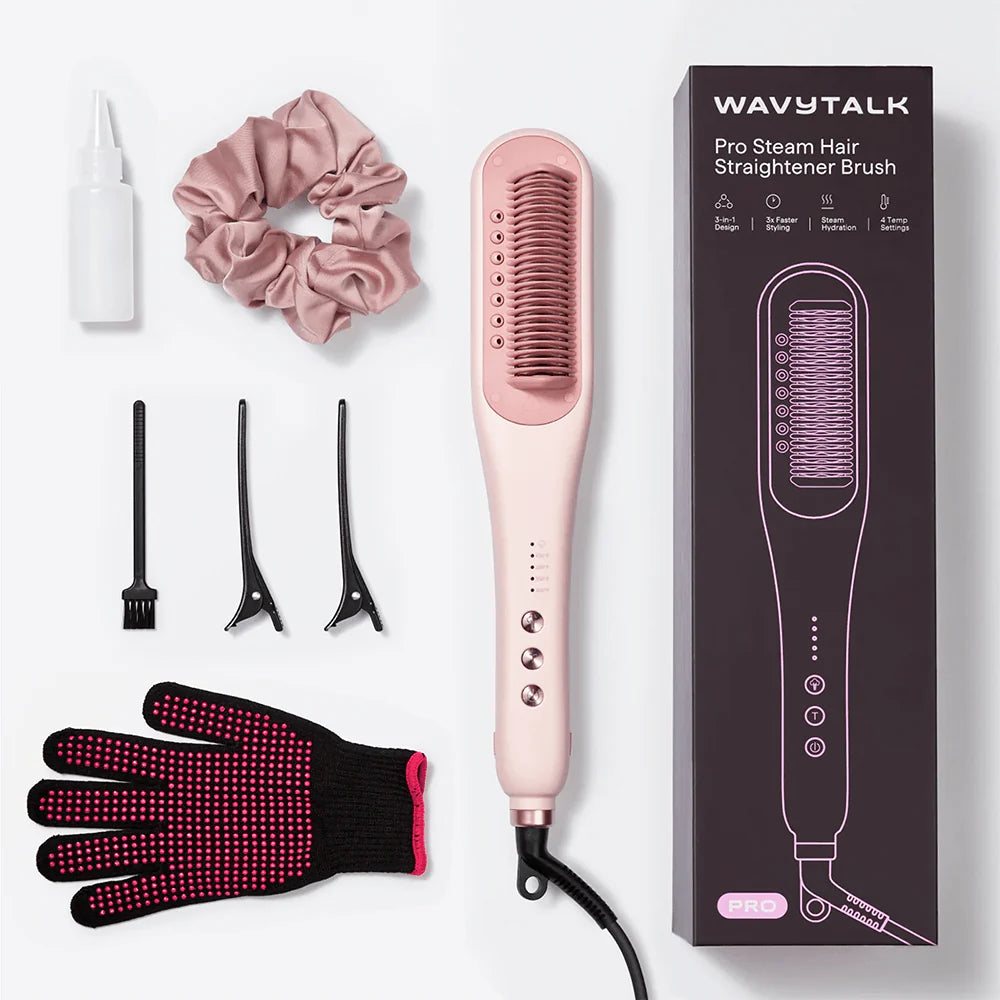 WavyTalk | Steamline Pro Steam Straightener Brush