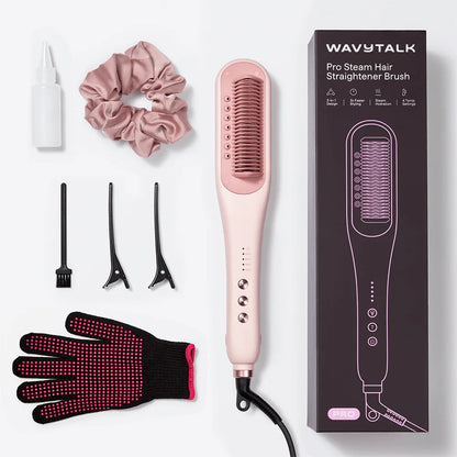 WavyTalk | Steamline Pro Steam Straightener Brush