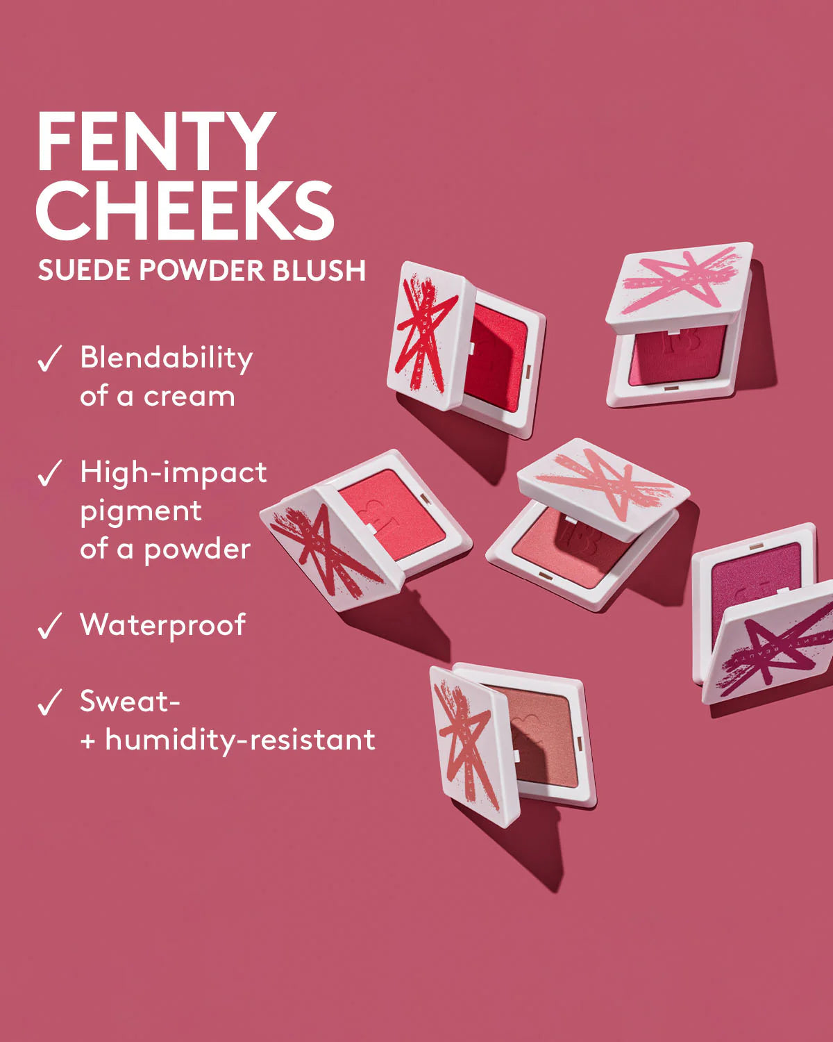 Fenty beauty | Cheeks Suede Powder Blush