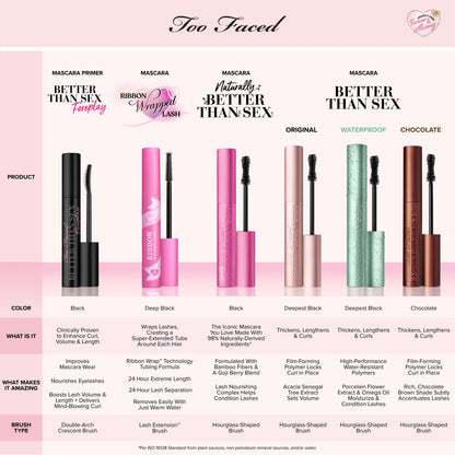Too Faced | Better Than Sex Volumizing Mascara