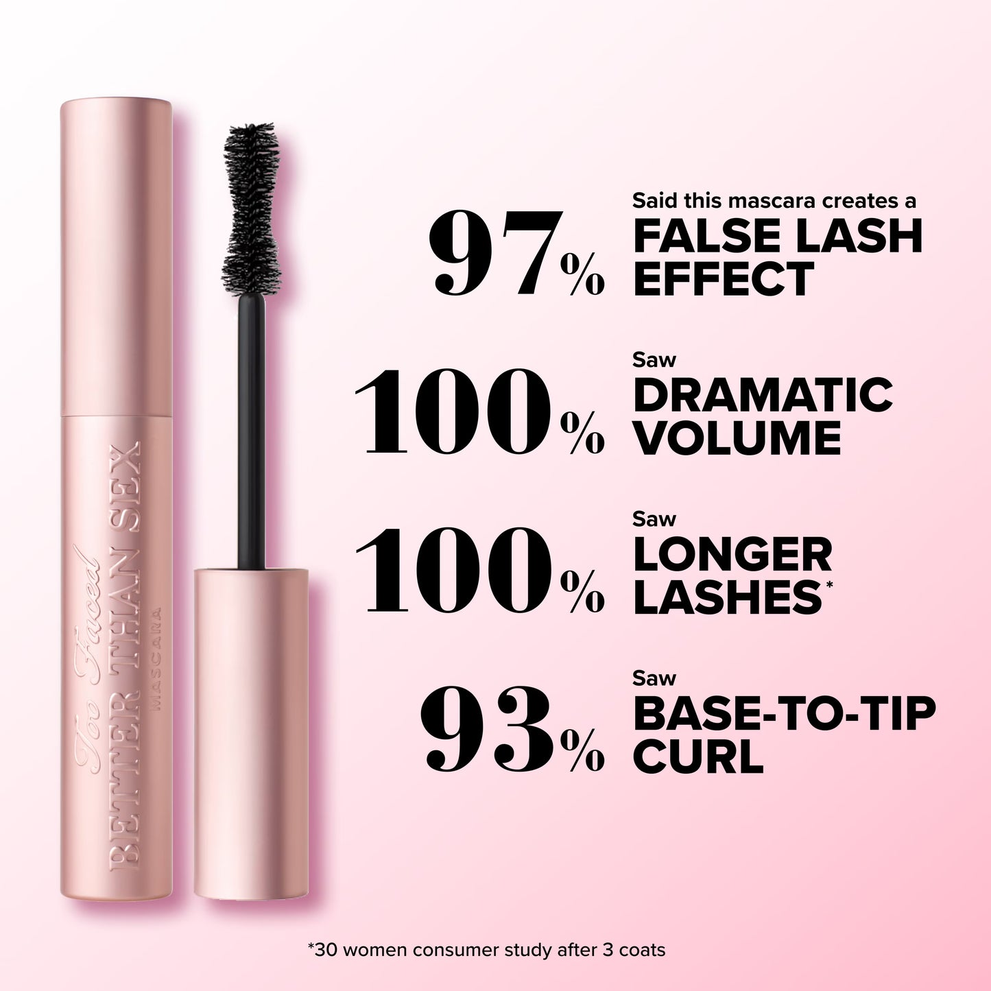 Too Faced | Better Than Sex Volumizing Mascara