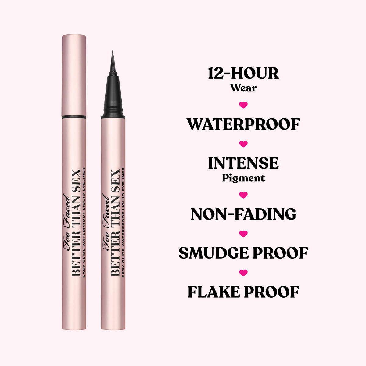 Too Faced | Better Than Sex Easy Glide Waterproof Liquid Eyeliner