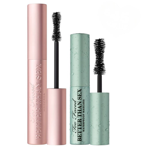"Too Faced Better Than Sex Original + Waterproof Mascara Set – Original and waterproof mascara for dramatic lashes"
