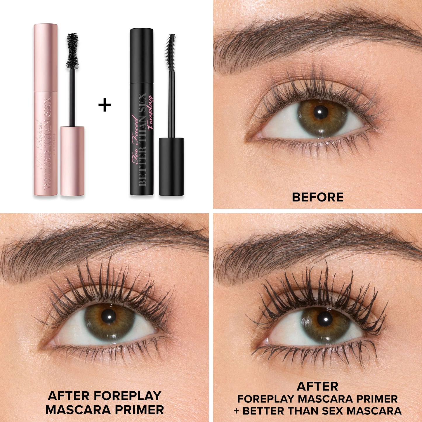 Too Faced | Better Than Sex Foreplay Mascara Primer