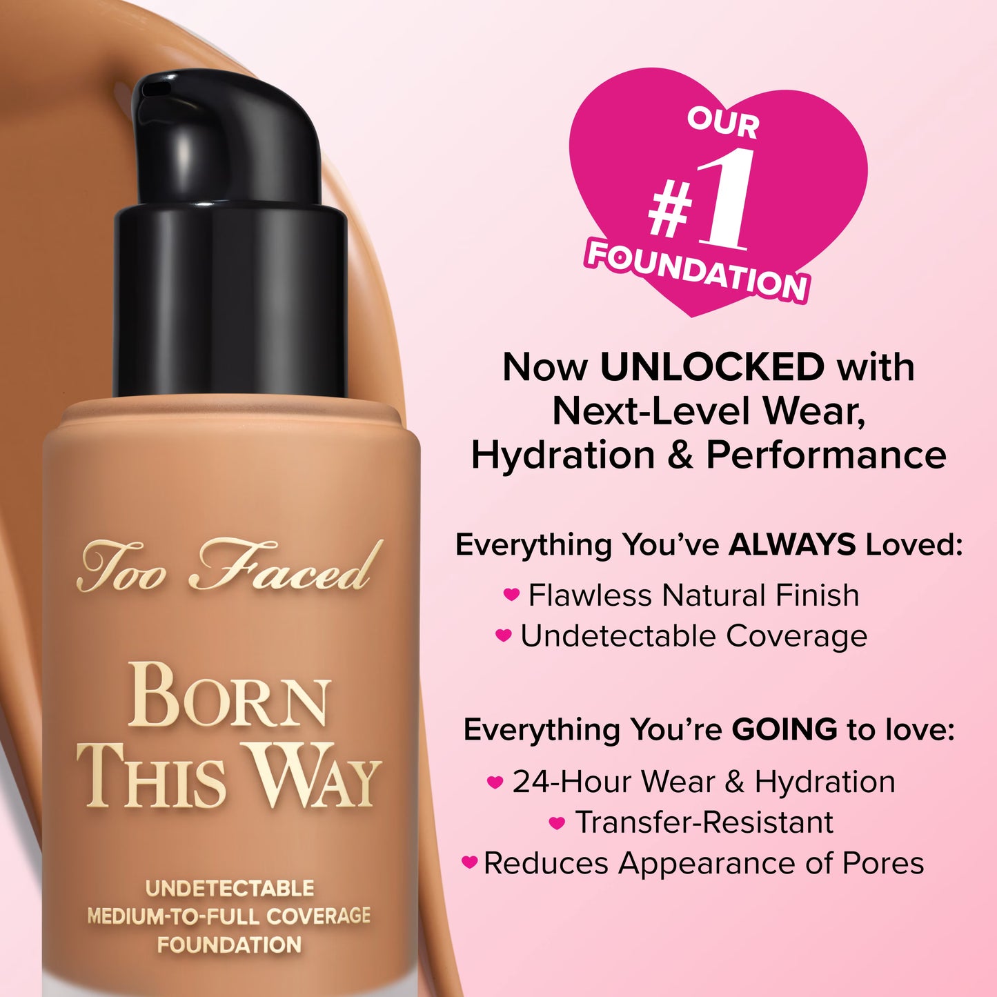 Too Faced | Born This Way Undetectable Medium-To-Full Coverage Foundation