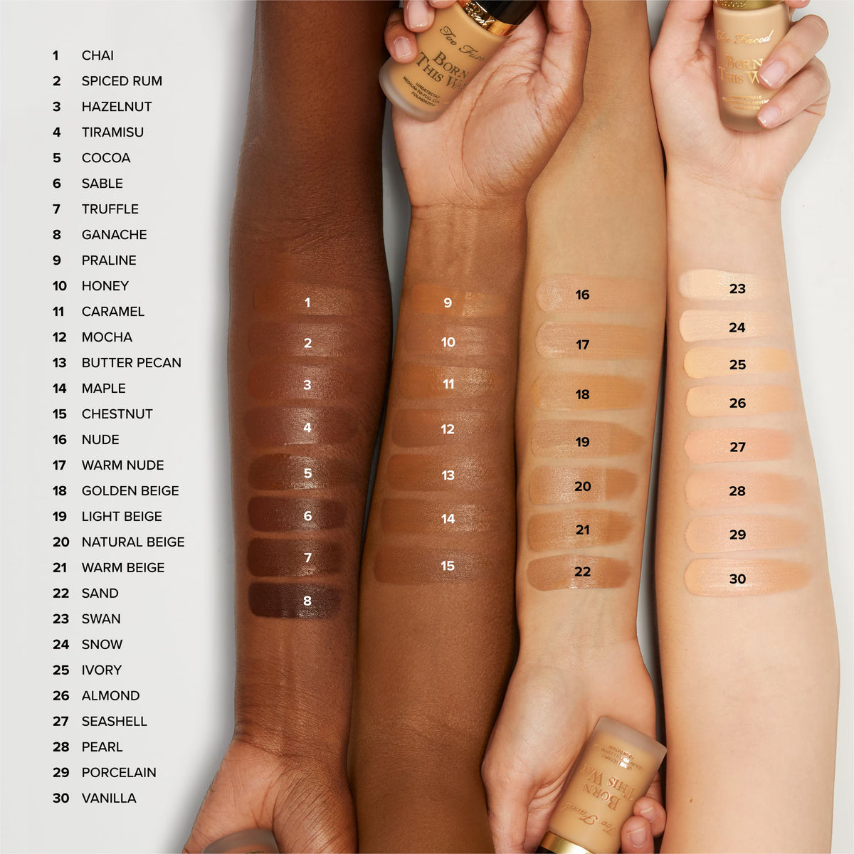 Too Faced | Born This Way Flawless Coverage Natural Finish Foundation