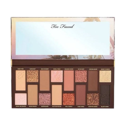 "Too Faced Born This Way Sunset Stripped Eyeshadow Palette – Sunset-inspired eyeshadow palette for warm, radiant eye looks"
