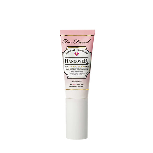 "Too Faced Hangover Replenishing Face Primer – Hydrating face primer for smooth, radiant makeup base"
