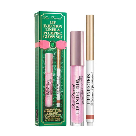 "Too Faced Lip Injection Plumping Lip Liner & Gloss Set – Lip plumper with defining liner and glossy finish"
