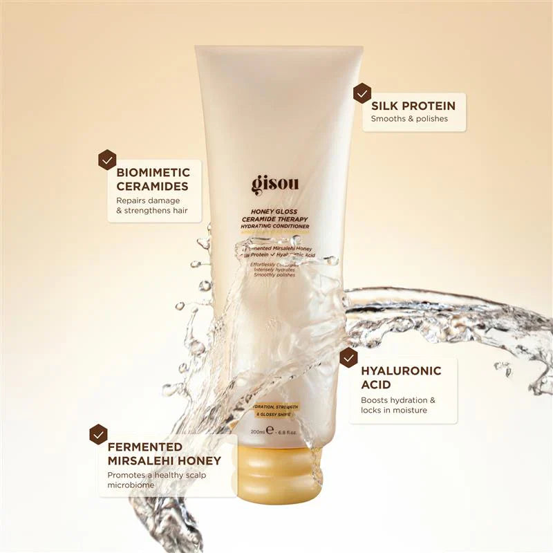 Gisou | Honey Gloss Ceramide Therapy Hydrating Conditioner