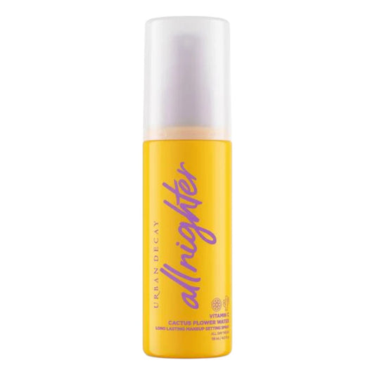 "Urban Decay All Nighter Vitamin C Setting Spray for long-lasting makeup with a radiant glow, available online in Pakistan."