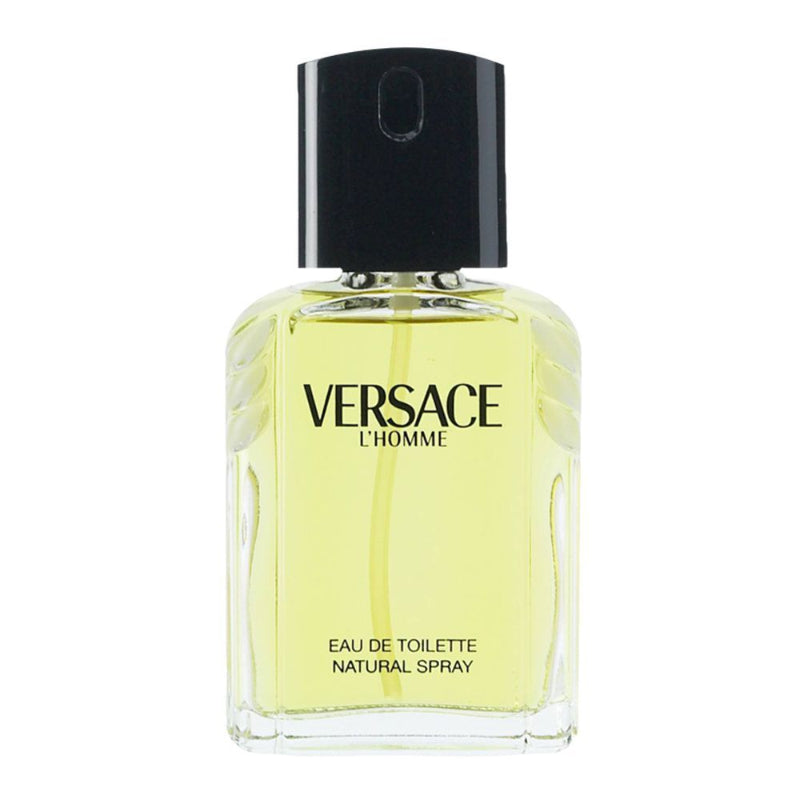 Versace L’Homme Eau de Toilette for Men – fresh aromatic woody fragrance with white lemon, rosewood, carambola, tarragon, cedar leaves, clary sage, musk, amber and sycamore wood, available in Pakistan
