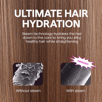 WavyTalk | Steamline Pro Steam Straightener Brush