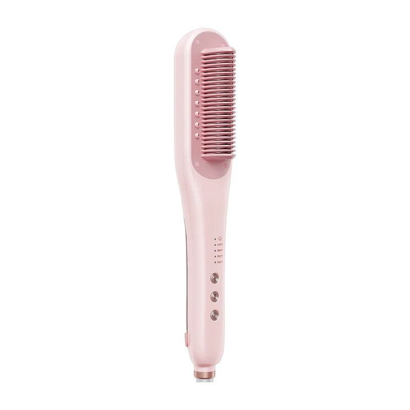 “WavyTalk Steamline Pro Steam Straightener Brush for smooth, frizz-free hair styling and fast ceramic steam hair straightening”